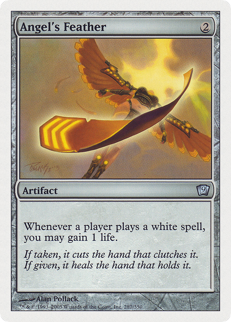 Angel's Feather (9ED-287) [9th Edition] Foil