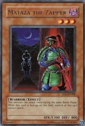Mataza the Zapper (Rare) (IOC-EN086) - Invasion of Chaos (Worldwide English) Unlimited
