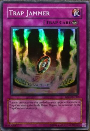 Trap Jammer (Super Rare) (IOC-EN110) - Invasion of Chaos (Worldwide English) Unlimited