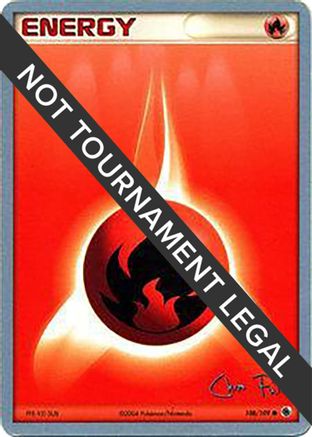 Fire Energy - 2004 (Chris Fulop) (108/109) [World Championship Decks] - Common