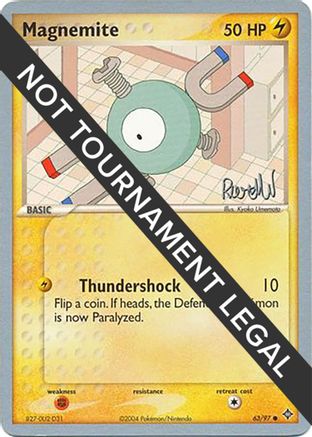 Magnemite - 2004 (Reed Weichler) (063/97) [World Championship Decks] - Common