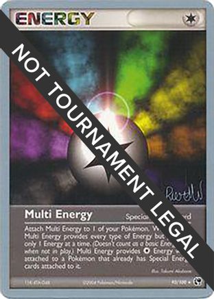 Multi Energy - 2004 (Reed Weichler) (093/100) [World Championship Decks] - Rare