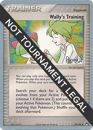 Wally's Training - 2004 (Reed Weichler) (089/100) [World Championship Decks] - Uncommon