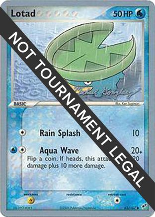 Lotad - 2005 (Michael Gonzalez) (063/107) [World Championship Decks] - Common