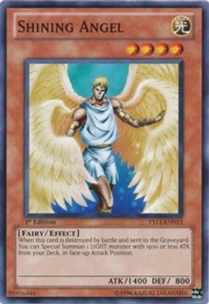 Shining Angel (Common) (YS11-EN013) - Starter Deck: Dawn of the Xyz 1st Edition