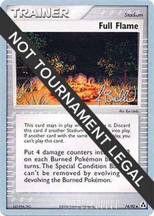 Full Flame - 2006 (Jimmy Ballard) (074/92) [World Championship Decks] - Uncommon