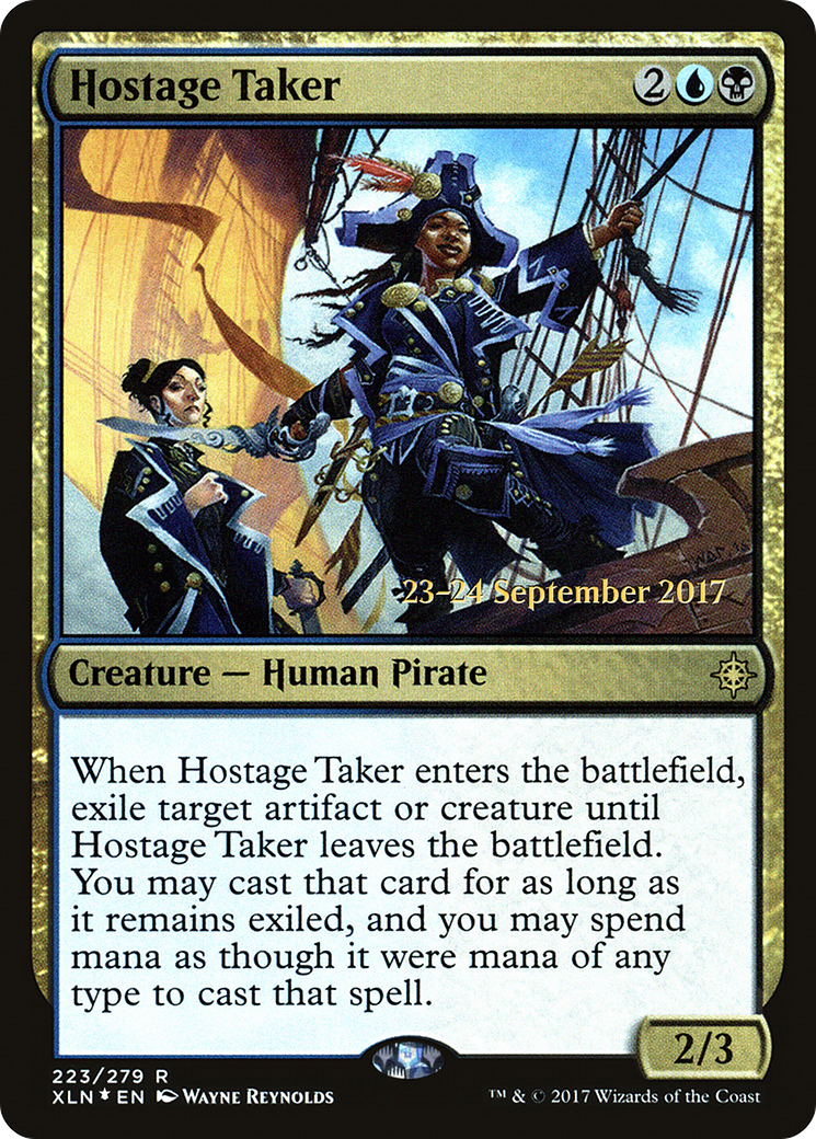 Hostage Taker (PRE-223) [Ixalan Promos] Foil