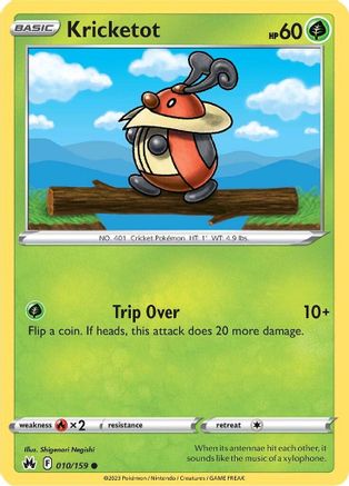 Kricketot (010/159) [SWSH Crown Zenith] - Common