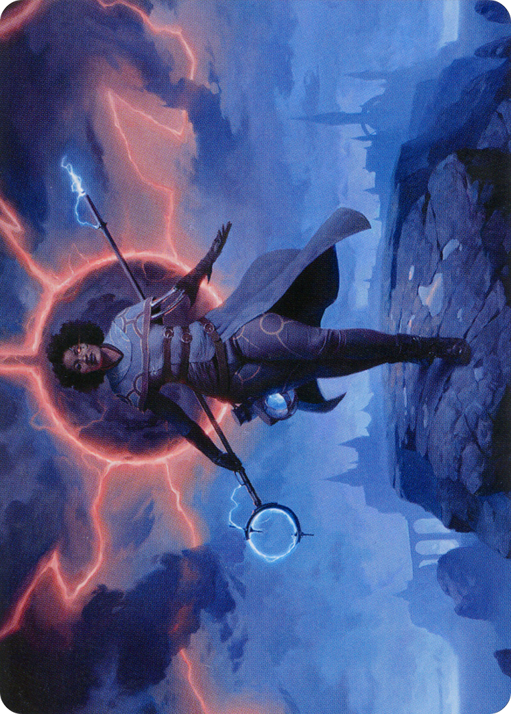 Rona, Herald of Invasion // Rona, Herald of Invasion (AMOM-016) (Borderless) [March of the Machine Art Series]