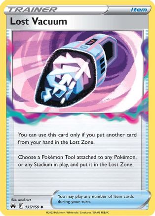 Lost Vacuum (135/159) [SWSH Crown Zenith] Reverse Holofoil - Uncommon