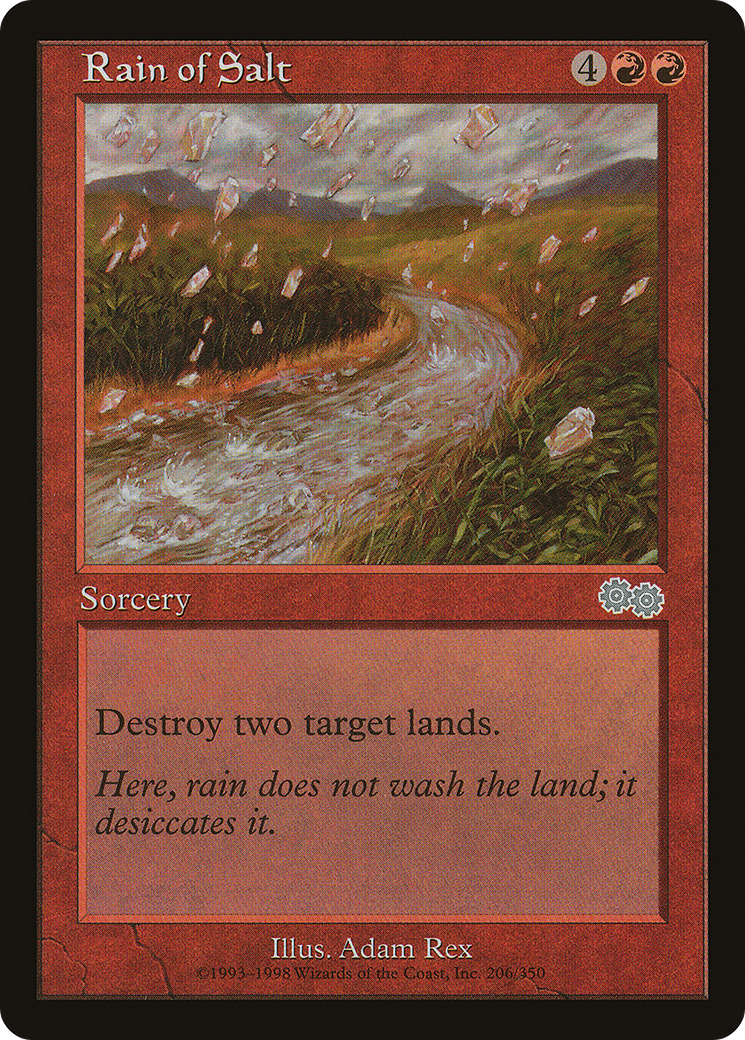 Rain of Salt (USG-206) [Urza's Saga]