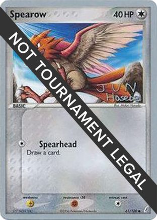 Spearow - 2007 (Jun Hasebe) (061/100) [World Championship Decks] - Common