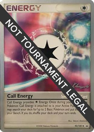 Call Energy - 2008 (Jason Klaczynski) (092/100) [World Championship Decks] - Uncommon
