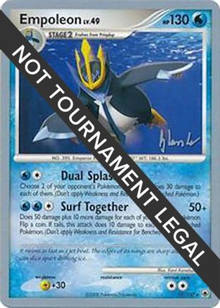 Empoleon - 2008 (Dylan Lefavour) (017/100) [World Championship Decks] - Rare