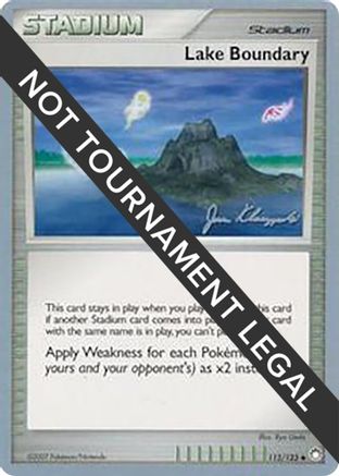 Lake Boundary - 2008 (Jason Klaczynski) (112/123) [World Championship Decks] - Uncommon
