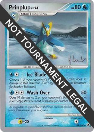 Prinplup - 2008 (Dylan Lefavour) (044/100) [World Championship Decks] - Uncommon