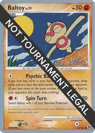 Baltoy - 2009 (Stephen Silvestro) (060/106) [World Championship Decks] - Common