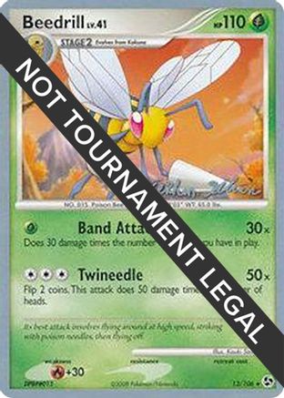 Beedrill - 2009 (Stephen Silvestro) (013/106) [World Championship Decks] - Rare
