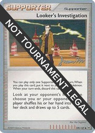 Looker's Investigation - 2009 (Jason Martinez) (109/127) [World Championship Decks] - Uncommon