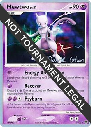 Mewtwo - 2 (David Cohen) (009/100) [World Championship Decks] - Rare