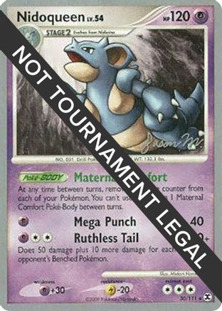 Nidoqueen - 2009 (Jason Martinez) (030/111) [World Championship Decks] - Rare