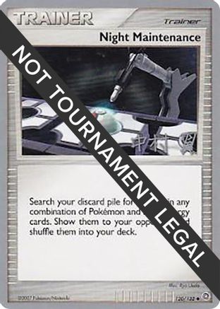 Night Maintenance - 2009 (Tsubasa Nakamura) (120/132) [World Championship Decks] - Uncommon