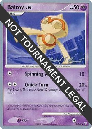 Baltoy - 2010 (Michael Pramawat) (089/147) [World Championship Decks] - Common