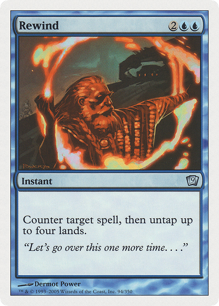 Rewind (9ED-094) [9th Edition] Foil