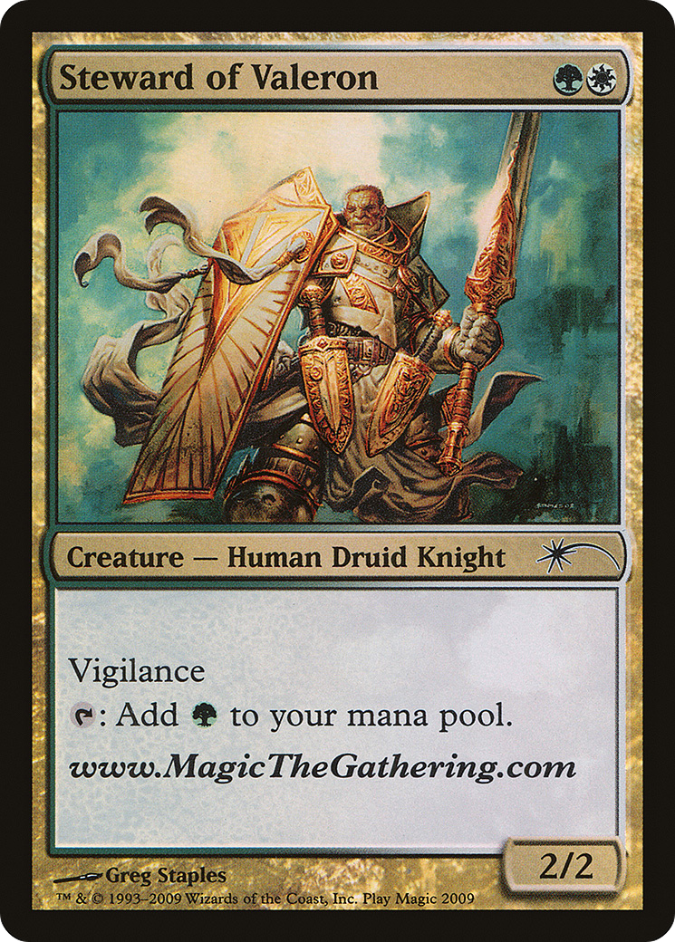 Steward of Valeron (MEDIA-2009) [URL/Convention Promos] Foil