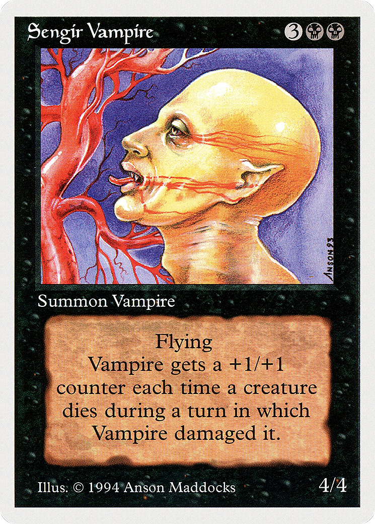 Sengir Vampire (SUM-129) [Summer Magic / Edgar]