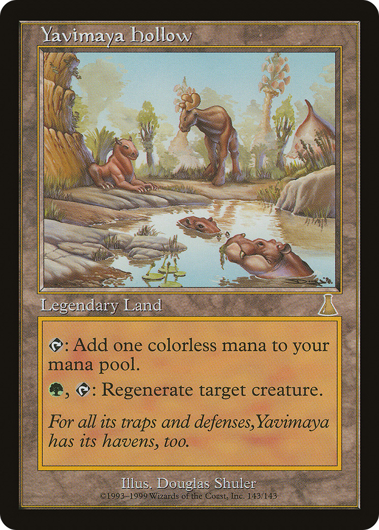 Yavimaya Hollow (UDS-143) [Urza's Destiny]