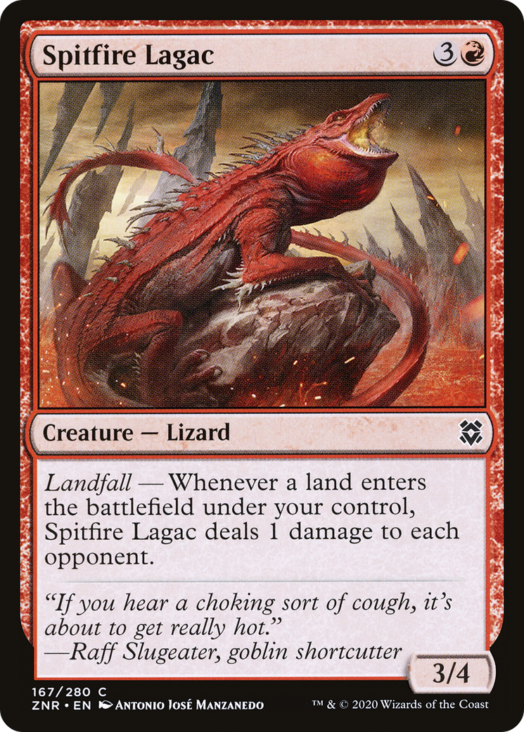 Spitfire Lagac (ZNR-167) [Zendikar Rising]
