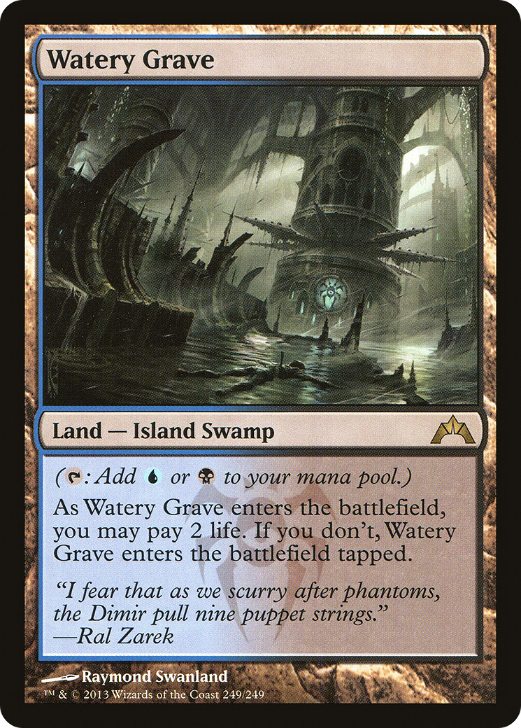 Watery Grave (GTC-249) [Gatecrash] Foil