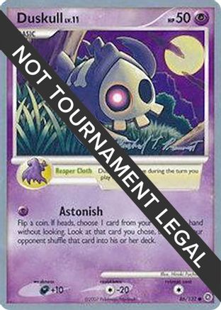 Duskull - 2010 (Michael Pramawat) (086/132) [World Championship Decks] - Common