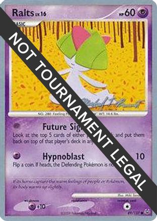 Ralts - 2010 (Michael Pramawat) (089/127) [World Championship Decks] - Common