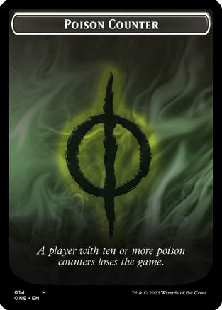 Poison Counter Token (ONE-014) [Phyrexia: All Will Be One]