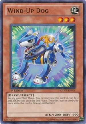 Wind-Up Dog (Common) (GENF-EN016) - Generation Force 1st Edition