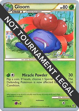 Gloom - 2011 (Ross Cawthon) (027/90) [World Championship Decks] - Uncommon