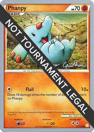 Phanpy - 2011 (Ross Cawthon) (077/123) [World Championship Decks] - Common