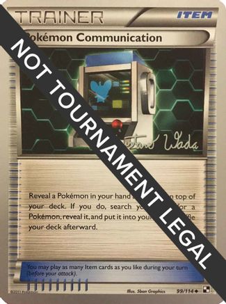 Pokemon Communication - 2011 (Gustavo Wada) (099/114) [World Championship Decks] - Uncommon