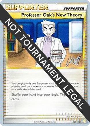 Professor Oak's New Theory - 2011 (Christopher Kan) (101/123) [World Championship Decks] - Uncommon