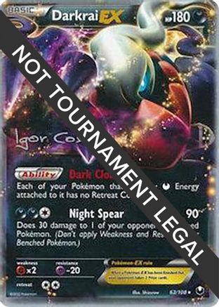Darkrai EX - 2012 (Igor Costa) (063/108) [World Championship Decks] - Ultra Rare
