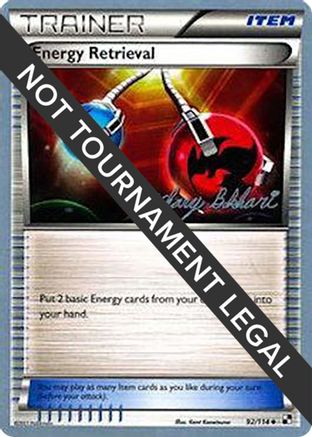 Energy Retrieval - 2012 (Zachary Bokhari) (092/114) [World Championship Decks] - Uncommon