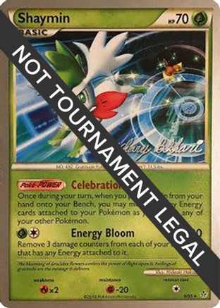 Shaymin - 2012 (Zachary Bokhari) (008/95) [World Championship Decks] - Rare