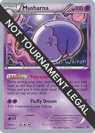 Musharna - 2013 (Ian Whiton) (059/99) [World Championship Decks] - Rare