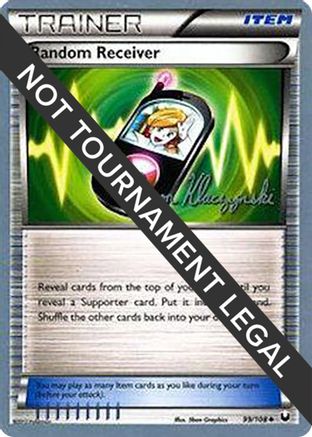 Random Receiver - 2013 (Jason Klaczynski) (099/108) [World Championship Decks] - Uncommon
