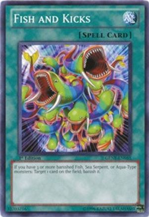 Fish and Kicks (Common) (GENF-EN055) - Generation Force 1st Edition