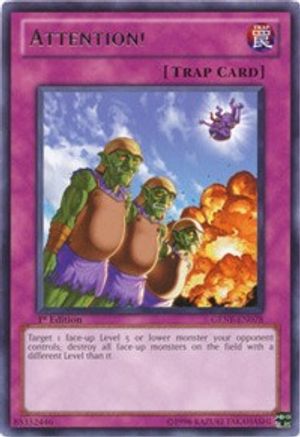 Attention! (Rare) (GENF-EN078) - Generation Force Unlimited