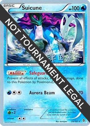 Suicune - 2014 (Michikazu Tsuda) (020/101) [World Championship Decks] - Rare