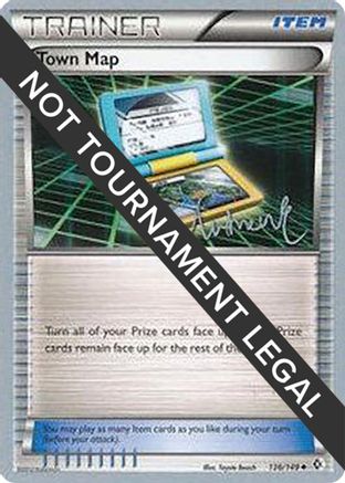 Town Map - 2014 (Andrew Estrada) (136/149) [World Championship Decks] - Uncommon